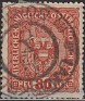 Austria - 1916 - Shield - 80 H - Red - Austria Coat - Scott 157 - Coat of Arms - 0